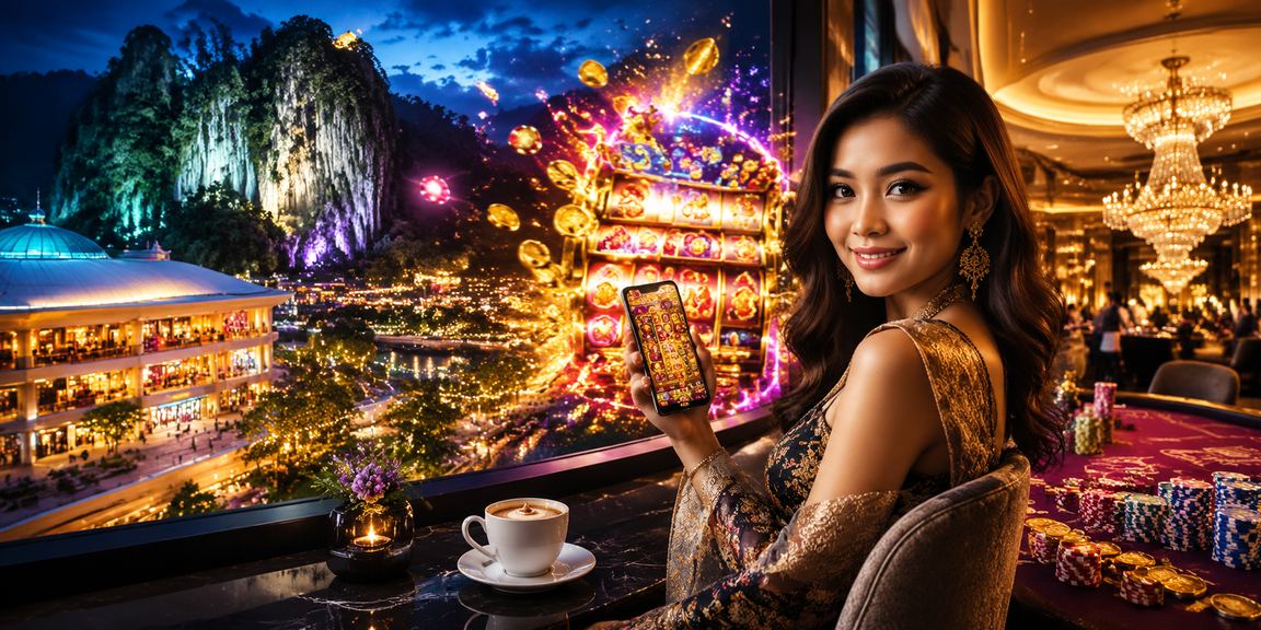 Pengalaman permainan mudah alih gaya Melayu di Ipoh dengan telefon pintar